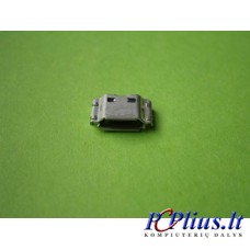 Micro USB 7 pin SMT SMD lizdas (atvirkštinis)